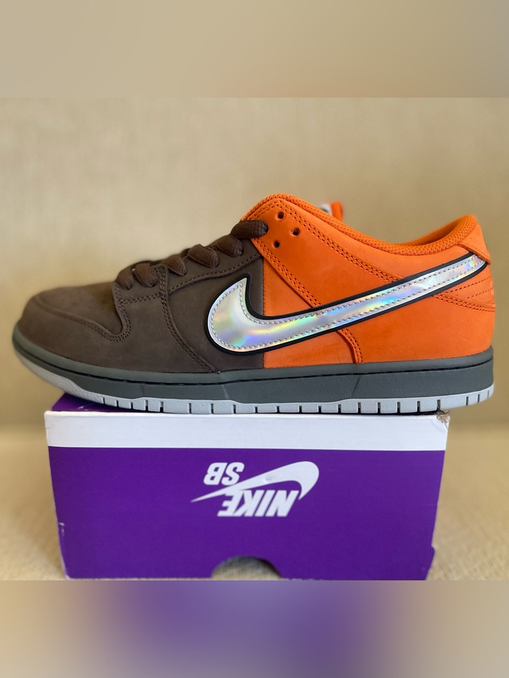 Size 11 - Nike SB Dunk Low Pro Muni Fast Pass Orange Grey Men’s IR1888-800 NEW